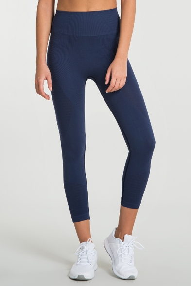 Jerf Womens Gela Navy Blue Seamless Active leggings