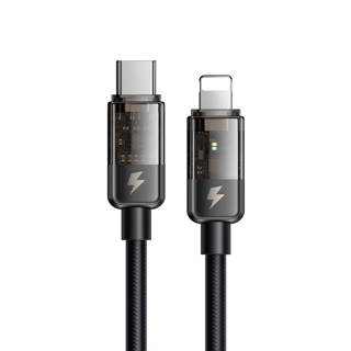 كيبل ماكدودو الشفاف بالفصل التلقائي (Mcdodo 36W Auto Power Off Cable)
