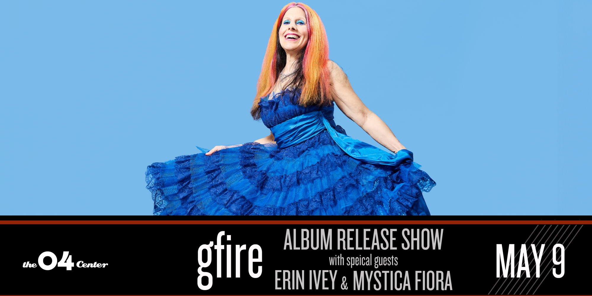 gfire // Album Release Show with special guests Erin Ivey & Mystica Fiora promotional image