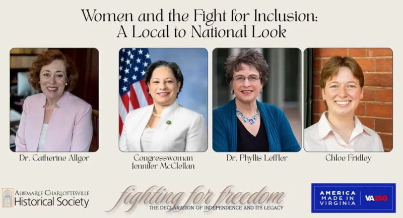 VA250 Program Series - Women and the Fight for Inclusion: A Local to National Look