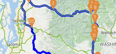 4 pass blast near CAMANO ISLAND, WA
