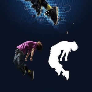 Arkan Фотошоп экшен - векторные линии вокруг маски