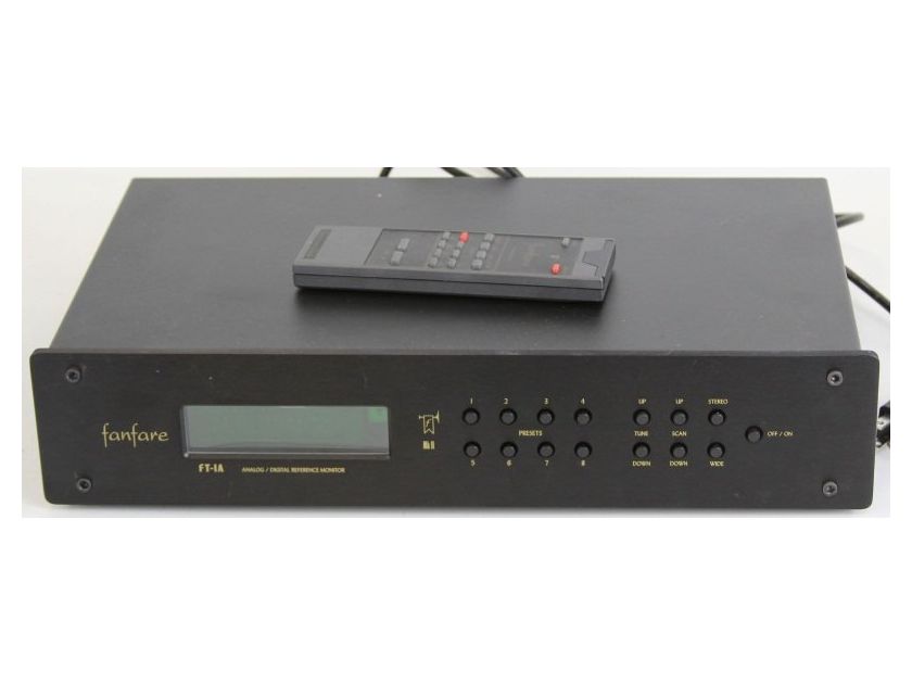 Fanfare FT-1a FM Tuner with Kimber Kable