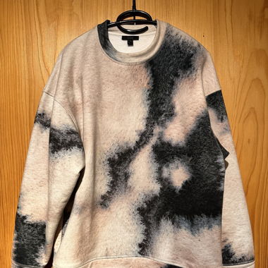 Marble print COS sweater