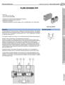 a close up of a brochure