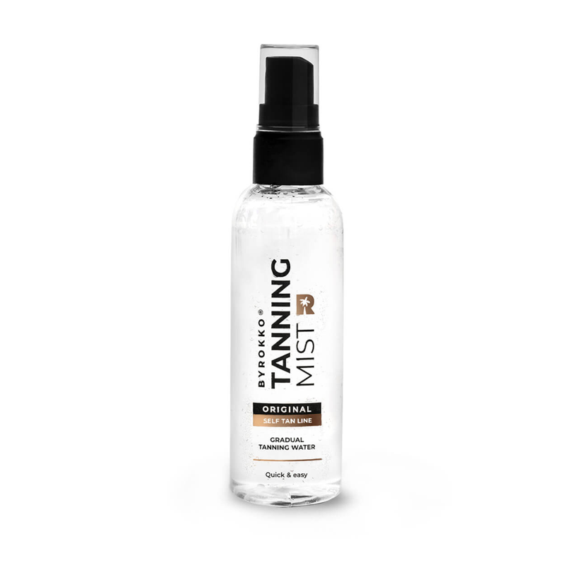 Tan Luxe THE WATER Acqua Autoabbronzante Scura 200 Ml - Idratante, Inodore, Vegana, Con Vitamine E Aloe Vera