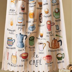 Le Café Dish Towel