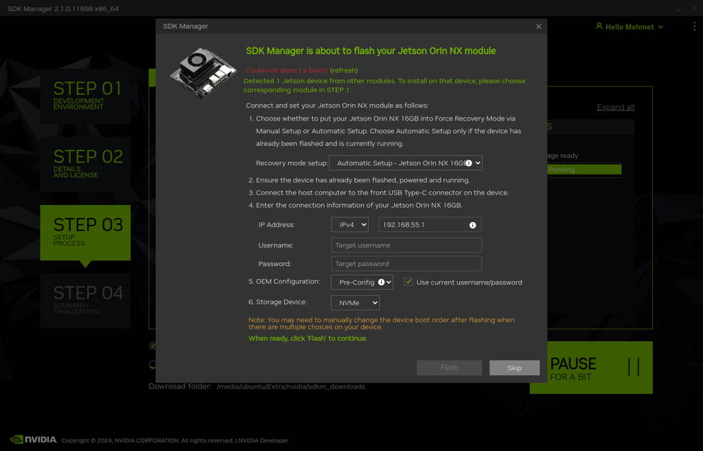 SDK Manager step-3 end