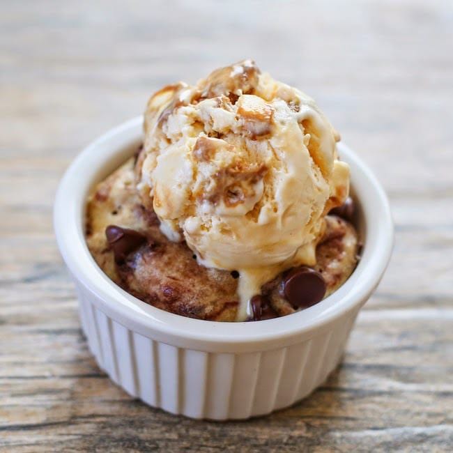 Microwave Deep Dish Cookie - Kirbie's Cravings