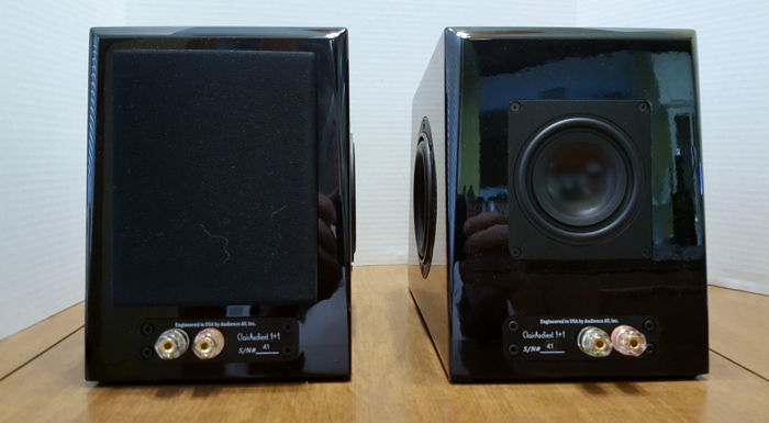 Back of speakers
