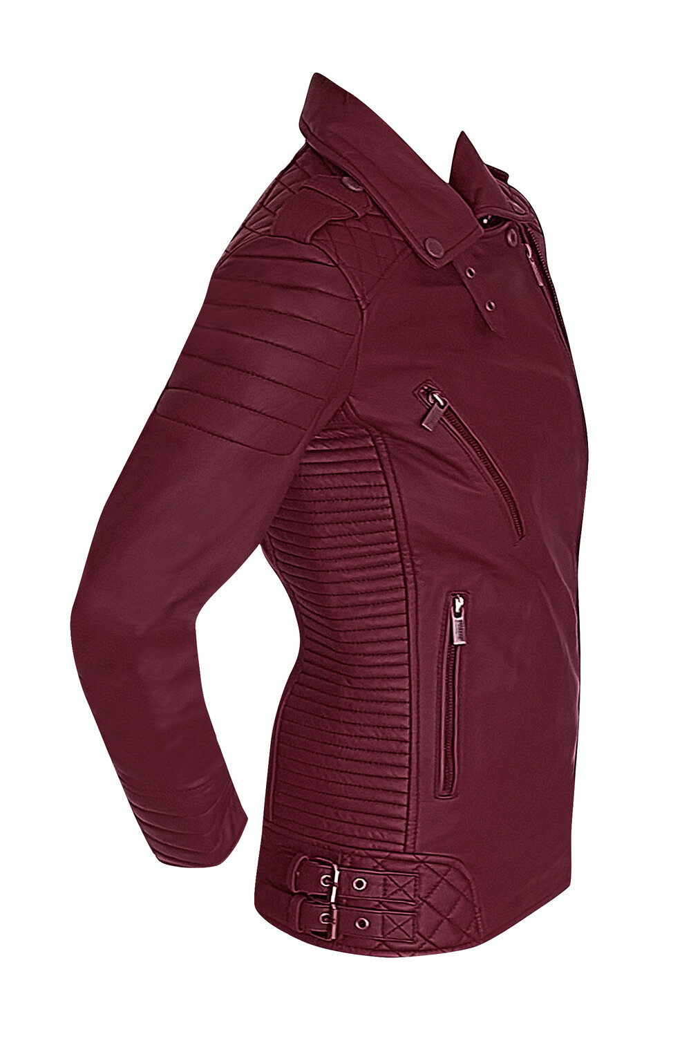 ALABAMA - Burgundy LEATHER - Image 3