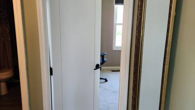Interior door view