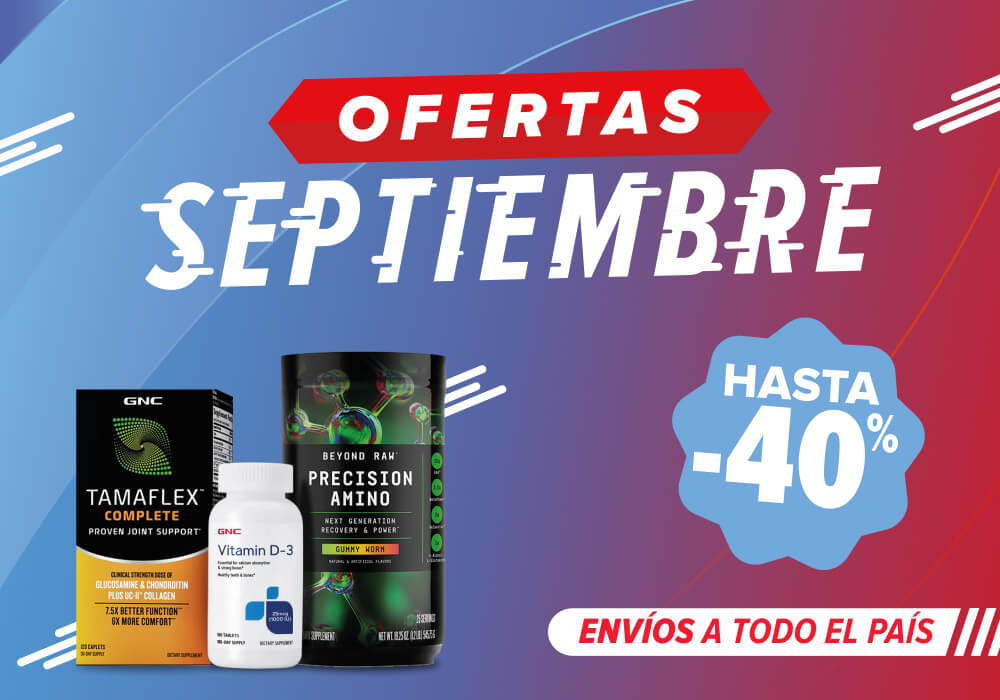 Ofertas Septiembre - Hasta 40% OFF