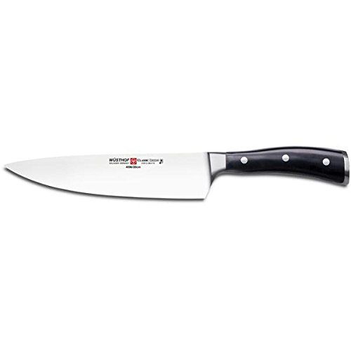 Wusthof Classic Ikon Chef Knives Vs Zwilling Kramer Euroline Essential Chef S Knives 34891 Slant