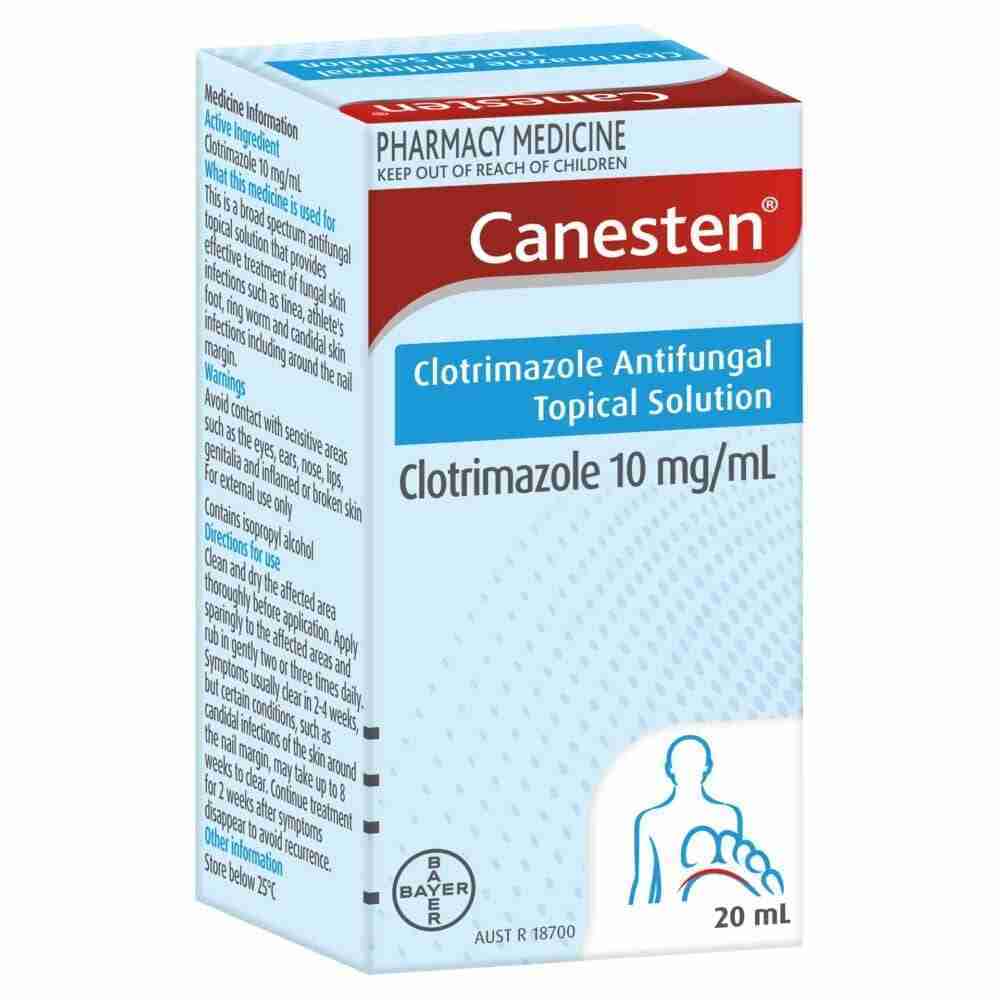 Canesten Anti-Fungal Topical Solution 20Ml