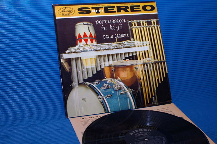 DAVID CARROLL -  - "Percussion in Hi-Fi" -  Mercury 195...