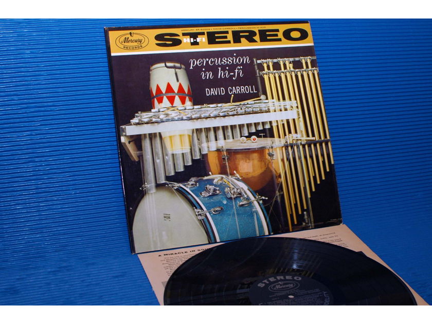 DAVID CARROLL -  - "Percussion in Hi-Fi" -  Mercury 1959 1st pressing