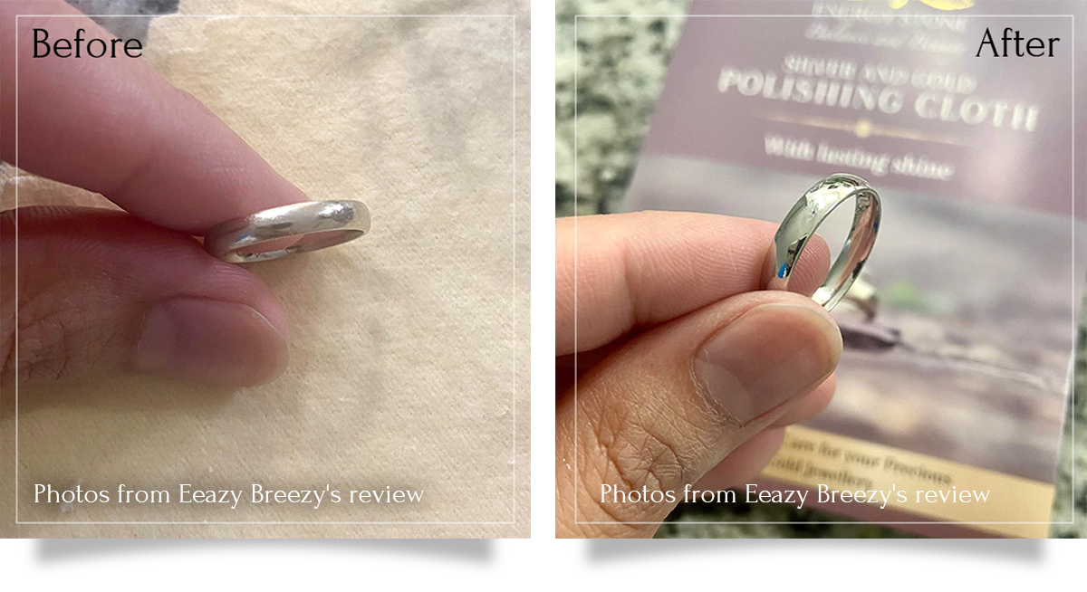 Jewelry Polishing Cloth for Silver Gold Energy Stone