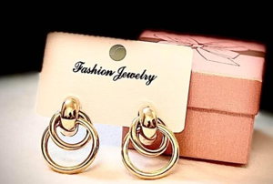 Gold Knot Earrings