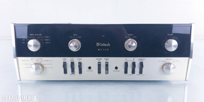 McIntosh MA230 Vintage Stereo Tube Power Amplifier MA-2...