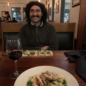 Dinner on Our Honeymoon