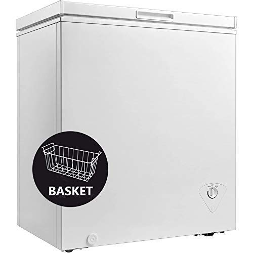 Danby DCF038A2WDB3 Chest Freezer vs Smad 5 Cubic Ft. Chest Freezer Slant