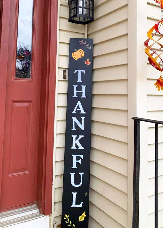 Porch Chalkboard & Stencil Kit- Change Your Welcome Sign All Year!