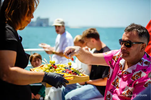Cruise to the Beach with BBQ, Open Bar and Music