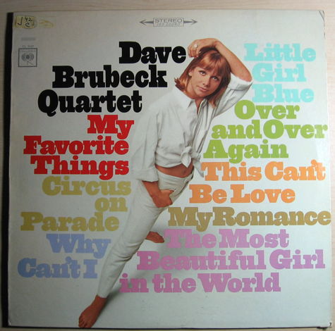 Dave Brubeck Quartet - My Favorite Things  - 1966 Colum...