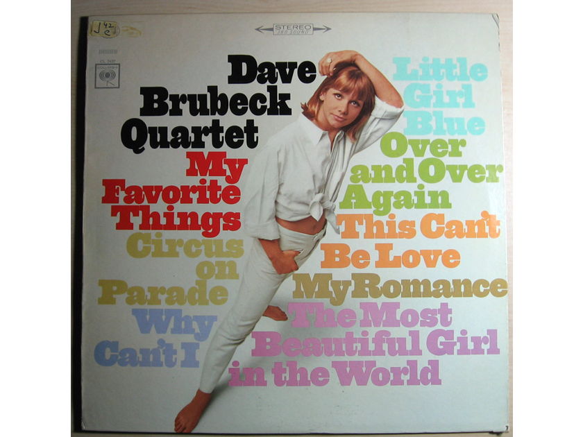 Dave Brubeck Quartet - My Favorite Things  - 1966 Columbia CS 9237
