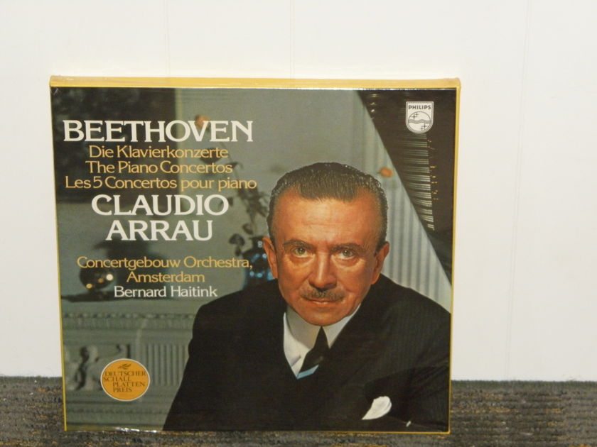 Claudio Arrau/Haitink/Concertgebouw - Beethoven  Complete Piano Sonatas Philips Import (4LP's) Pressing  6770 014 STILL SEALED/NEW