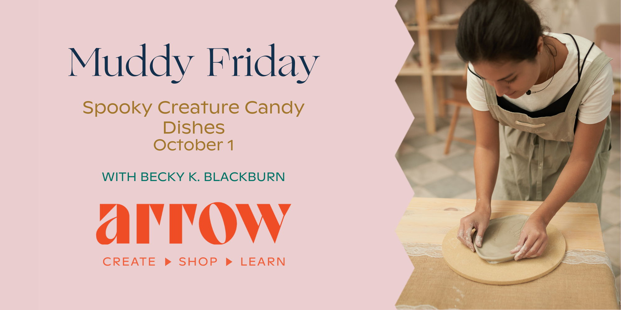 Muddy Friday: Spooky Creature Candy Dishes promotional image