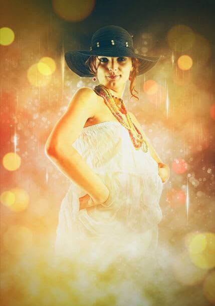 Glitters Photoshop Action - сверкать и блестеть в редакторе Фотошоп