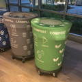 polyester trash can cover