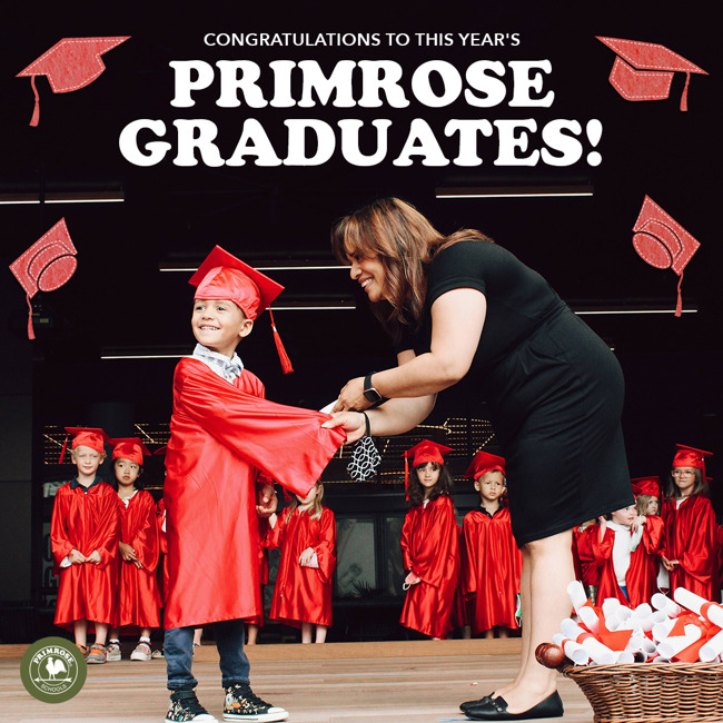 Primrose, Graduation, Pre-K