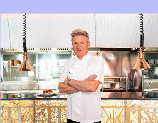 Menu Hell's Kitchen by Gordon Ramsay