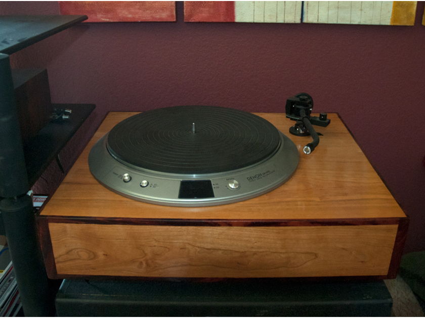 Denon  DP1100 turntable  w/sumiko mmt and custom plinth