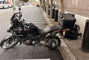 2016 HONDA VFR1200X motorcycle for rent near Alameda, CA