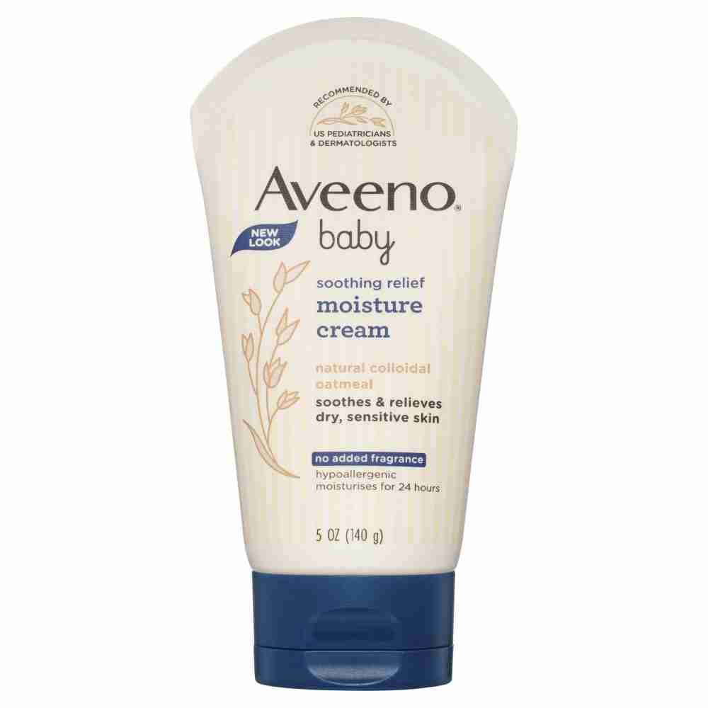 Aveeno Baby Soothing Relief Fragrance Free Moisture Cream 140G