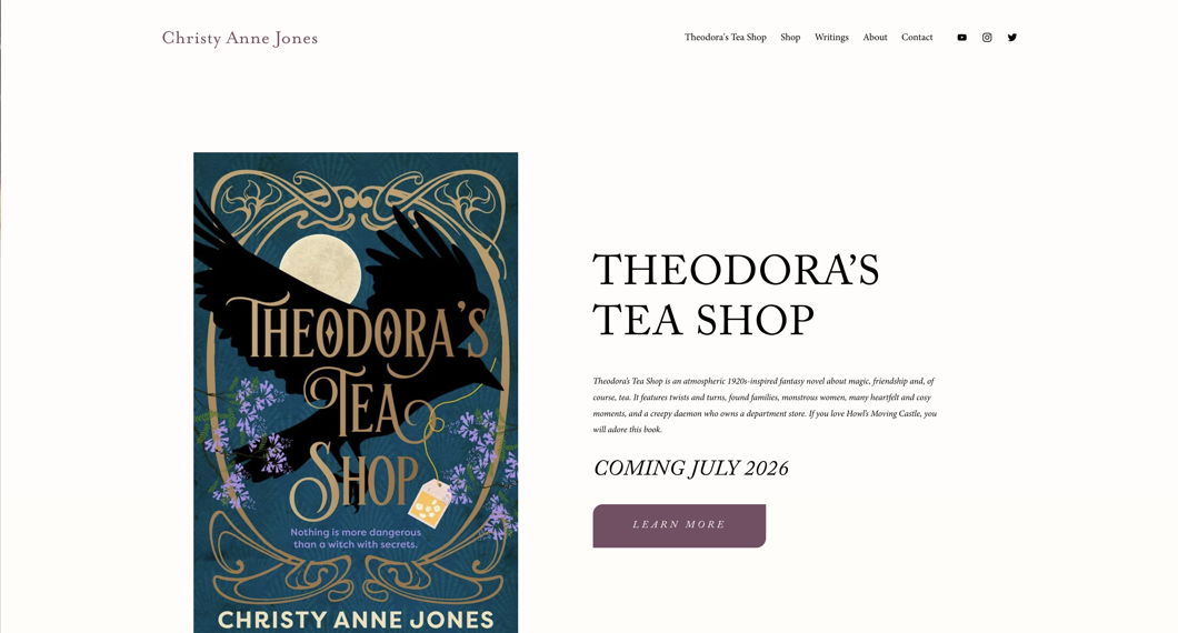 Author Websites
