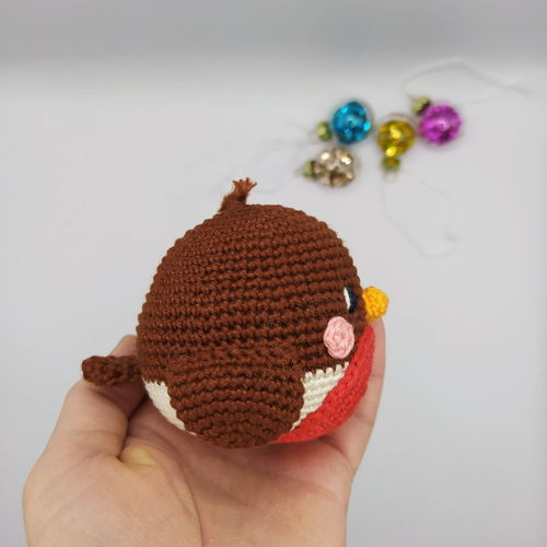 Alfie, the Christmas robin