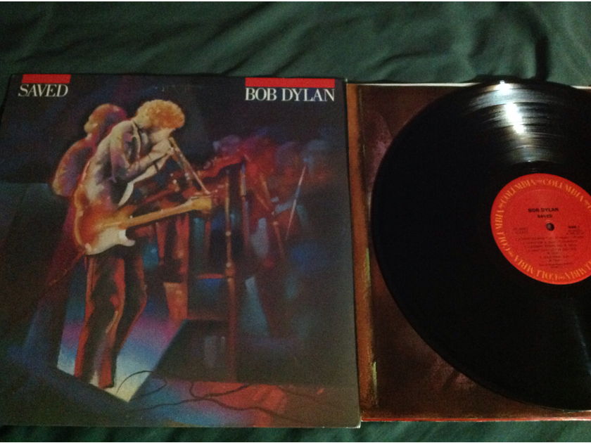 Bob Dylan - Saved Rare Alternate Cover Vinyl LP NM USA Pressing
