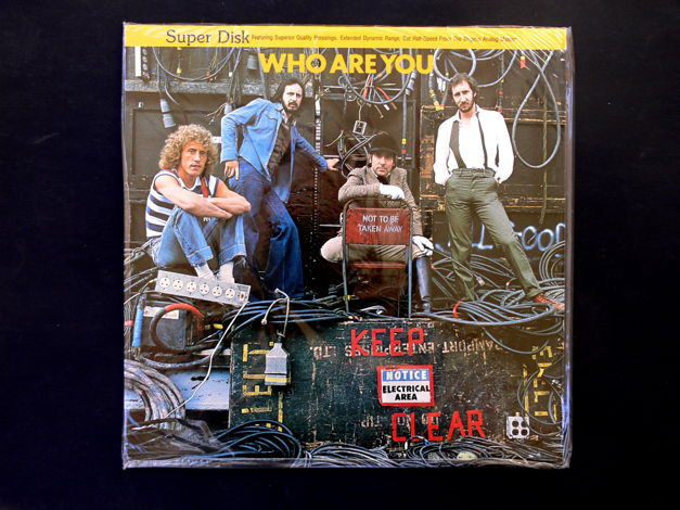 Direct Disk Labs Superdisk LP  The Who Who Are You