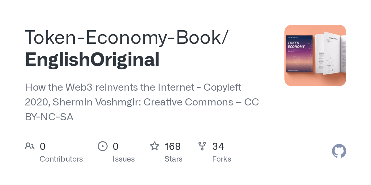 Purpose Driven Tokens · Token-Economy-Book/EnglishOriginal Wiki · GitHub