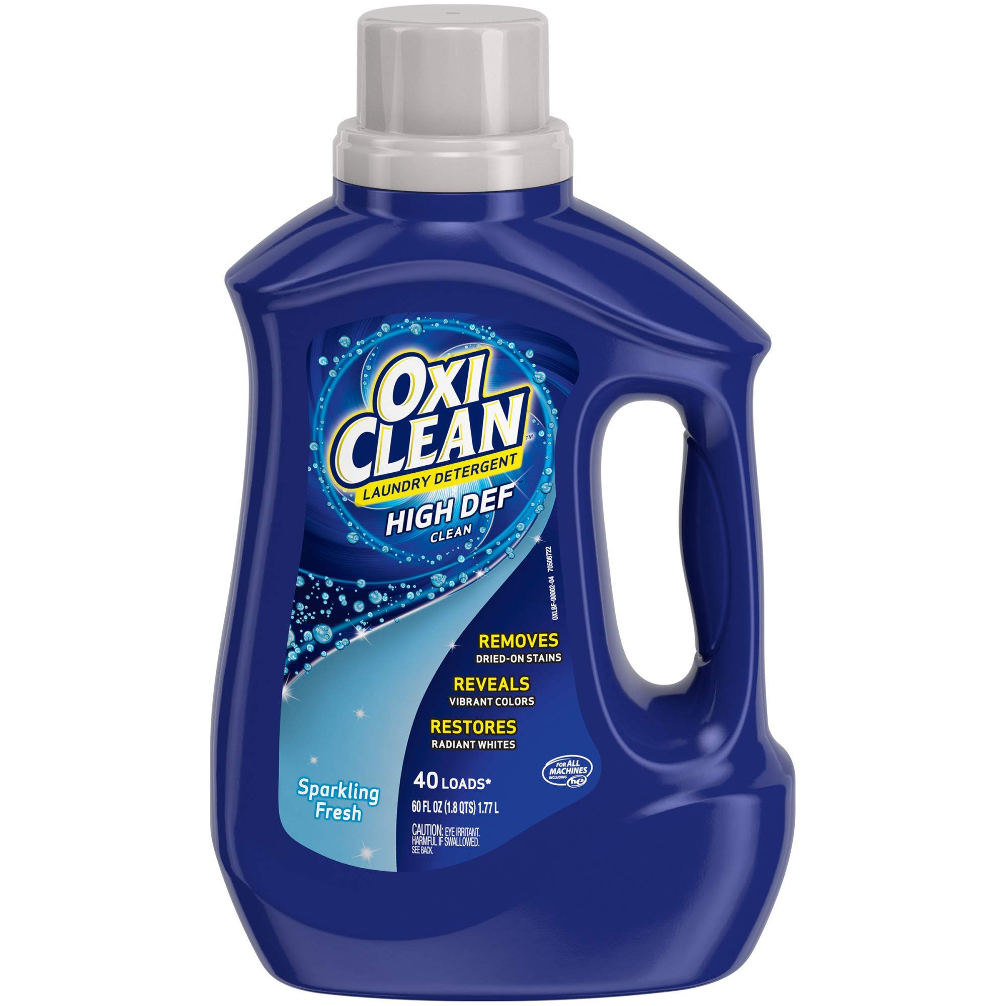 OxiClean Scented High Def Liquid Laundry Detergent vs GreenShield