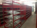 Red Battery Slide Rack in Parts Department in Florida