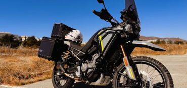 2025 CFMOTO IBEX 450 motorcycle for rent near South San Francisco, CA