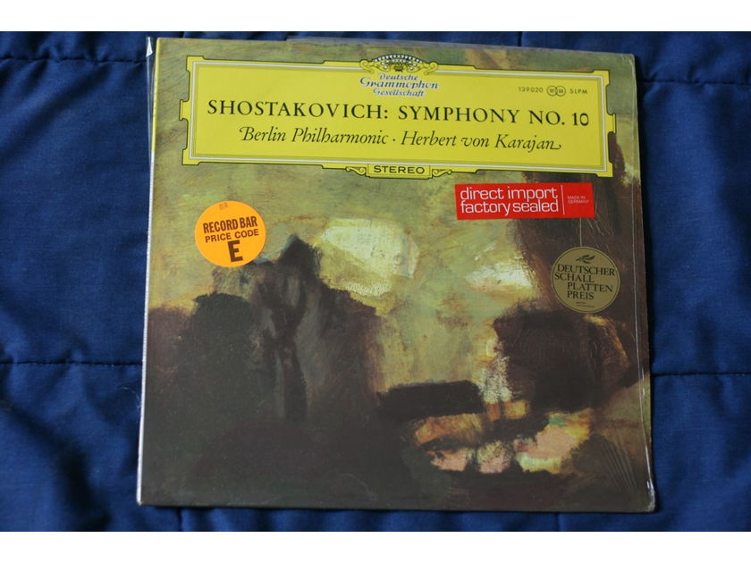 Berlin Philarmonic - Shostakovich Symphony No. 10  139020 SLPM