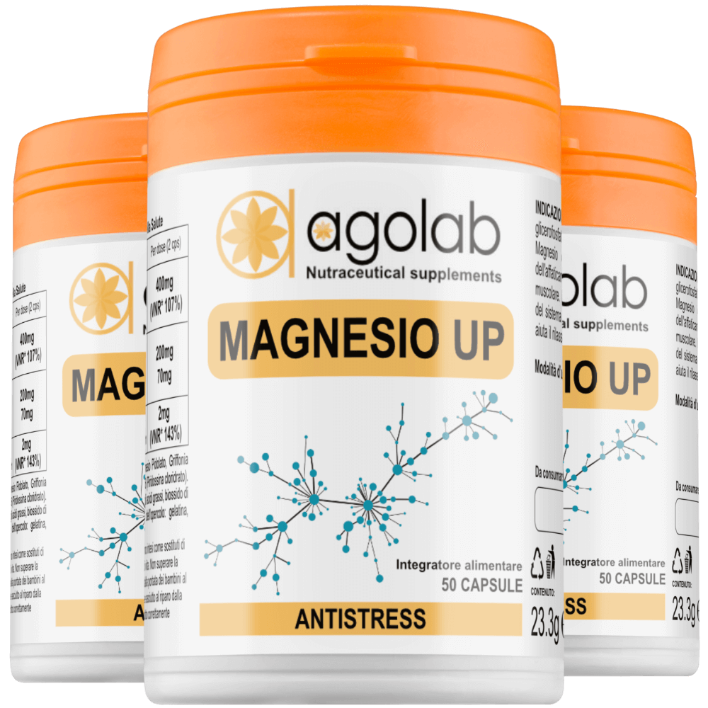 I benefici del magnesio Magnesio UP Agolab Nutraceutica integratore magnesio 