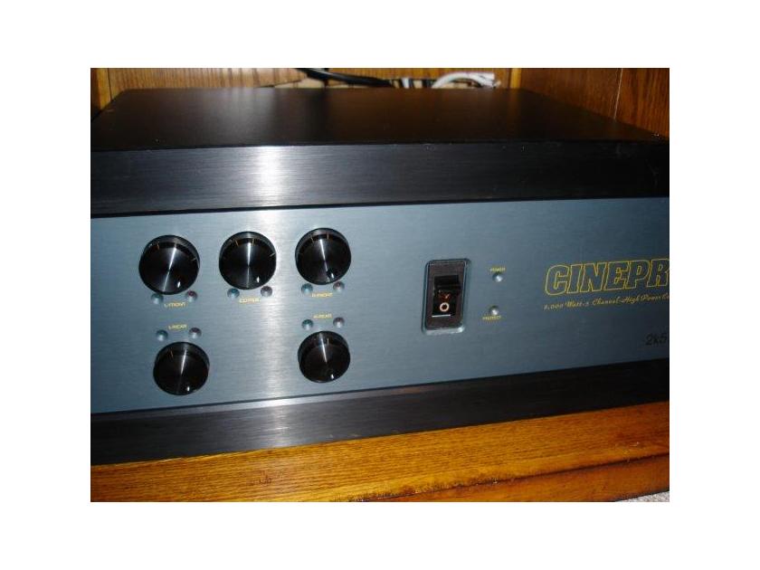 Cinepro  2K5III 6 Channel Amp